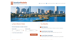 Desktop Screenshot of bostonhotels.org
